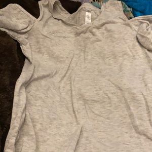 GIRLS 12 Cut out shoulder long sleeve